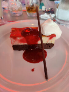 Brownie - Raspberry Swirl Cheesecake