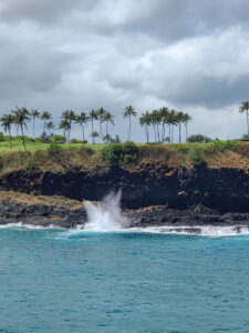 Abfahrt von Kaua´i