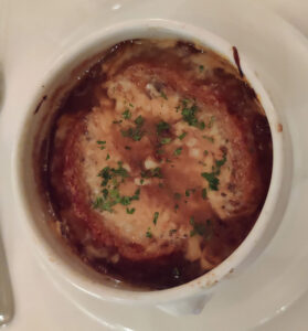 Soupe à l´Oingon Gratinée