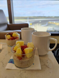 Frühstück im United Club