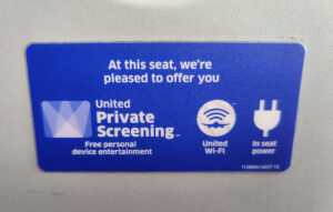 kein In-Seat Entertainment