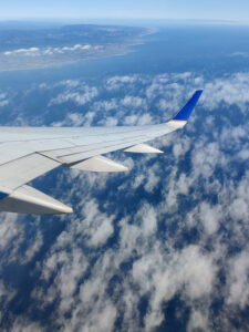 Anflug auf San Francisco