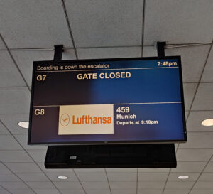 LH 459 SFO - MUC