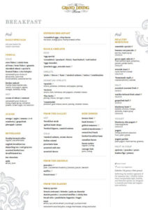 Grand Dining Room - Frühstück