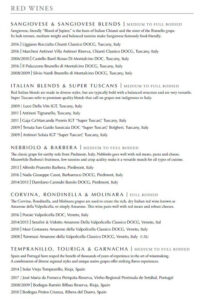 Polo Grill Wein