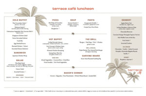 Terrace Café - Lunch