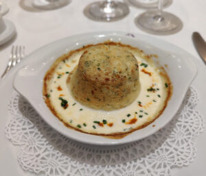 Soufflé au Fromage de Chèvre