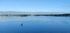 Blick zum Nord-Ostsee-Kanal