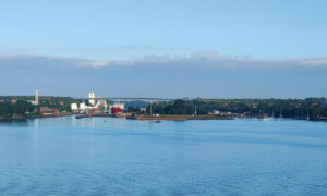 Blick zum Nord-Ostsee-Kanal