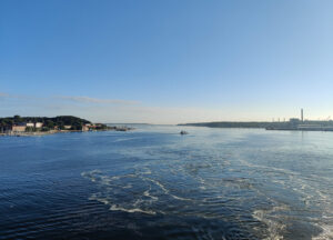 Blick zur Kieler Förde