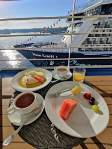 Frühstück mit Aussicht