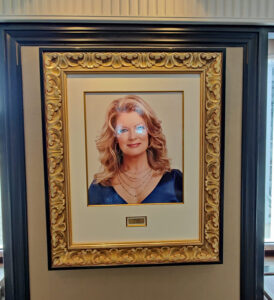 Taufpatin Mary Hart