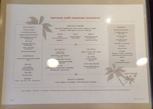 Terrace Café - Lunch Mexican
