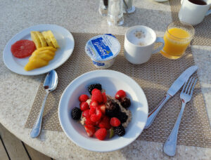 Frühstück mit Aussicht