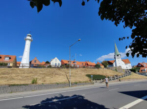 Nicolai Kirke und Leuchtturm