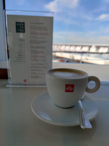Cappucino im Baristas