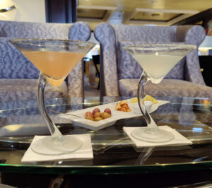 Flir-tini und Lemon Drop Martini