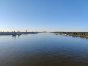 Einfahrt nach Klaipeda