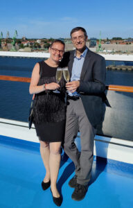 Champagner zum letzten Sailaway