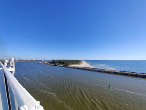 Kurische Nehrung bei der Abfahrt