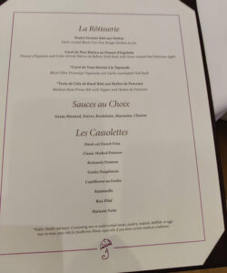 Jacques - Dinner