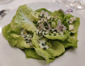 Coeur de Laitue à l´Echalote et Roquefort