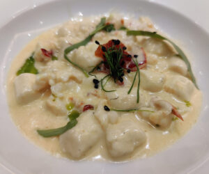Bouchon des Saint-Jacques au Homard