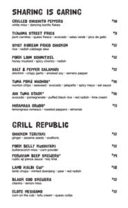 Food Republic - Musterkarte