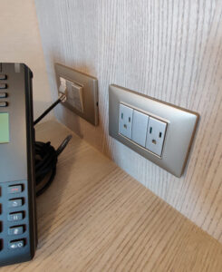 2 110 V US Steckdosen