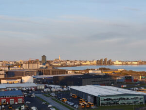 Reykjavik am Morgen