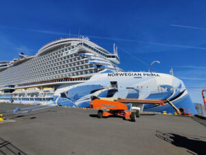 Norwegian Prima in Reykjavik