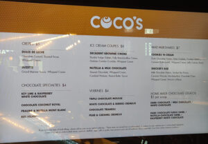 Coco´s Karte