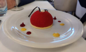 Black Currant Dacquoise