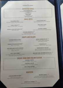 Hudson´s Abendessen