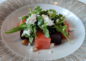 Red Beet and Watermelon Salad