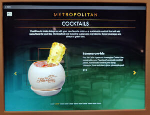 Metropolitan Bar - Karte