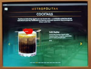 Metropolitan Bar - Karte