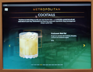 Metropolitan Bar - Karte