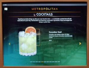 Metropolitan Bar - Karte