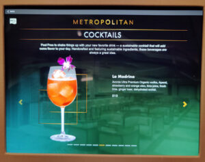Metropolitan Bar - Karte