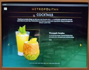 Metropolitan Bar - Karte
