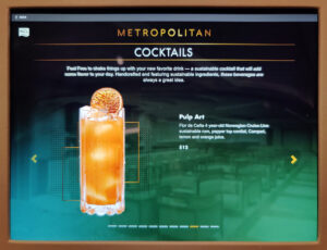 Metropolitan Bar - Karte