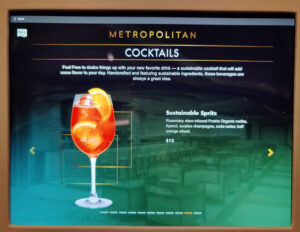 Metropolitan Bar - Karte