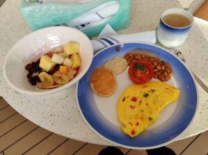 Frühstück im Surfside Café