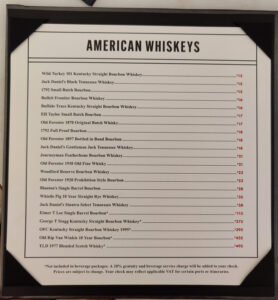 Whiskey Bar
