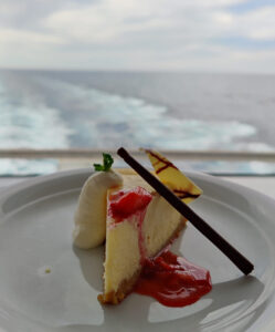 Cheesecake mit Aussicht