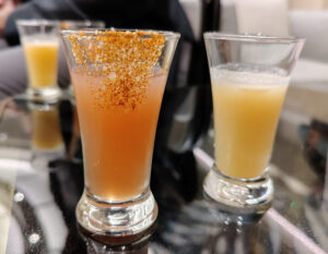 Watermelon Twist und Croissant Mai Tai