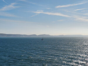 Blick zur Jurassic Coast