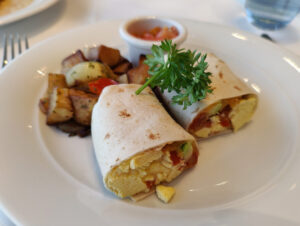 Egg and Avocado Wrap