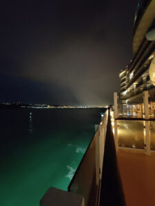 Abfahrt von Le Havre